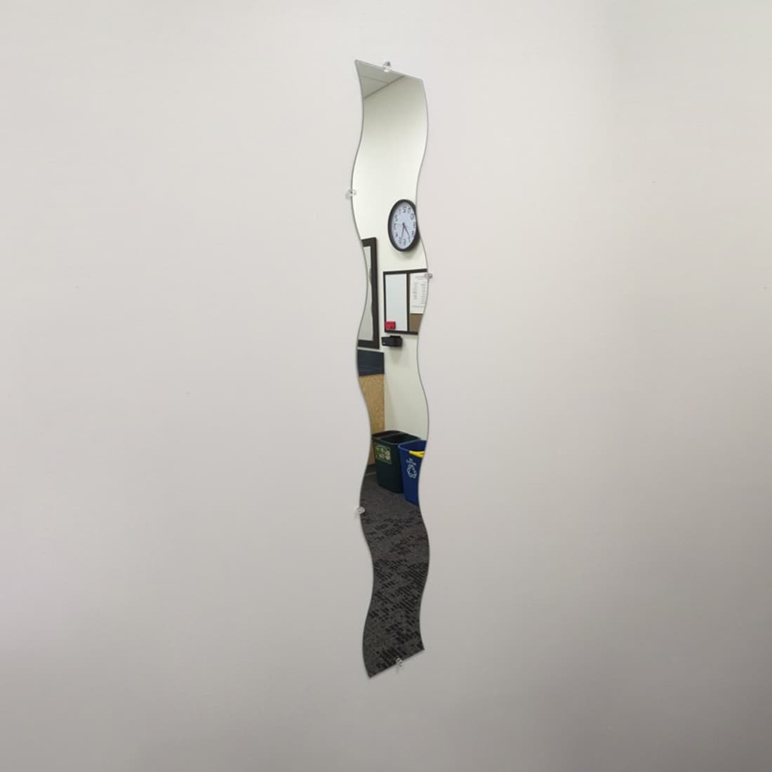 Curved Wall Mounted Mirror