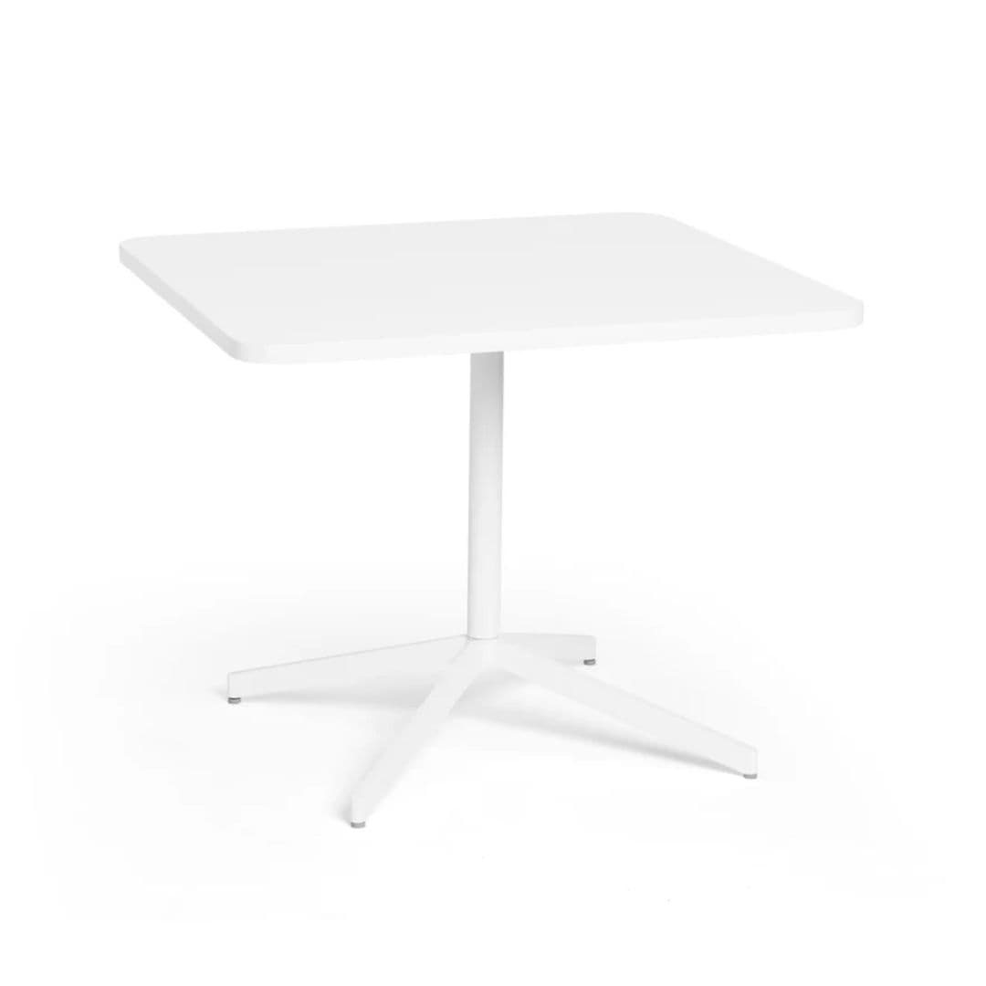 Touchpoint Table, 36x36, White+White LPL