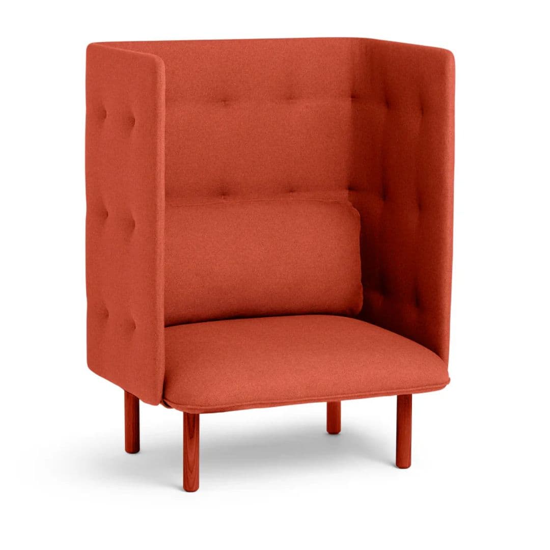 QT Lounge Chair, Brick