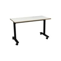 Used 24×47 In Training Table with White Board Surface, White