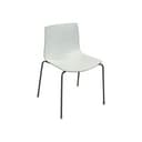 Catifa 46 Used Stack Chair, White and Green
