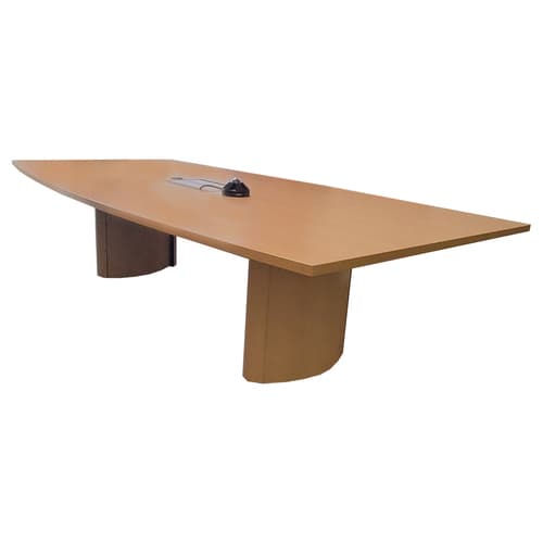 10' Boat-Shaped Conference Table