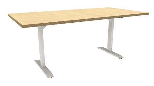 54x30 Height Adjustable Table w/ Power Beam