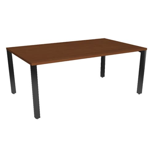 36x72 Rectangle Meeting Room w/ Post Leg