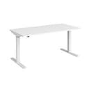 Clockwise desks, white