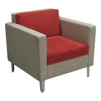Ciji Two-Tone Club Chair