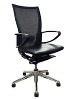 Haworth X99 Conference Chair (Black/Chrome)