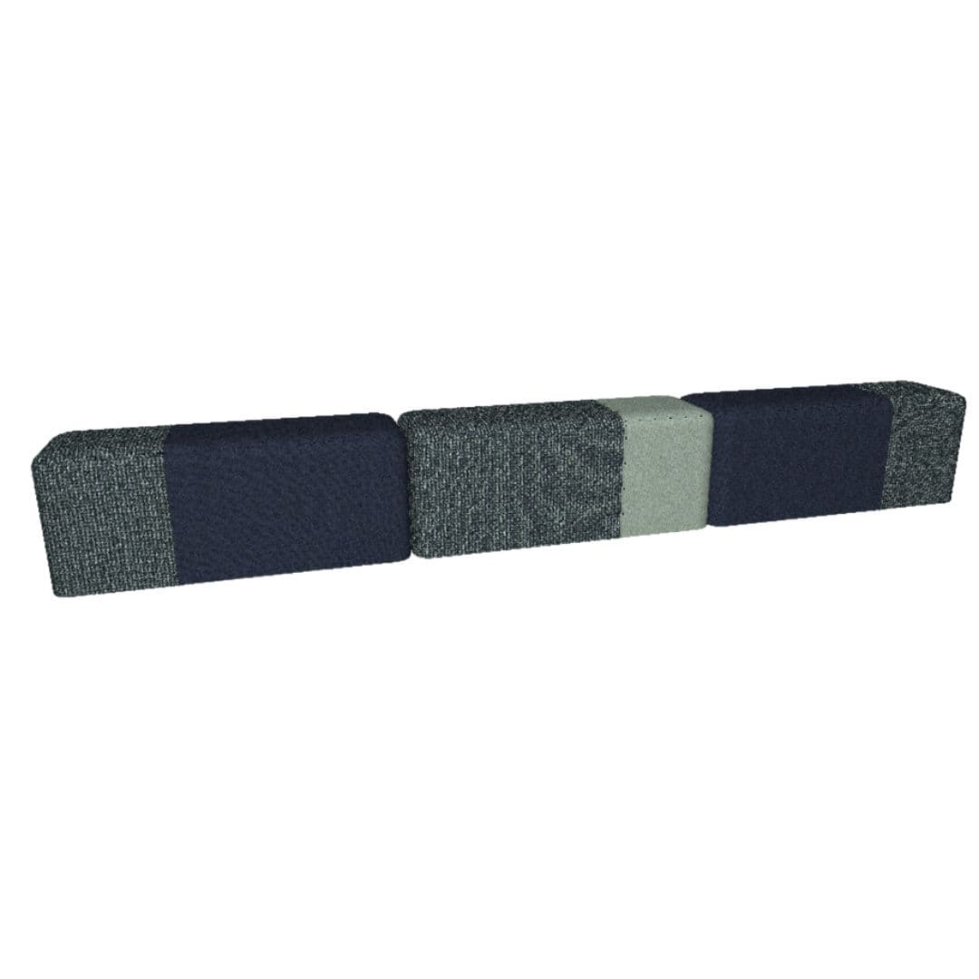 Two Thrid 14x42 Block Pouf