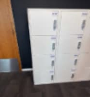 Locker bank of 4