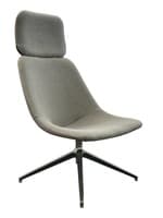 Mabel by National Office Furniture (Grey/Chrome)