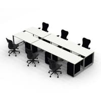 'Canvas' Benching Workstation (WS-6TC)