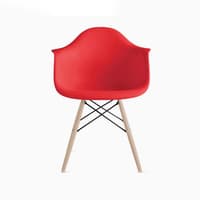 Replica Eames Molded Plastic Arm Chair