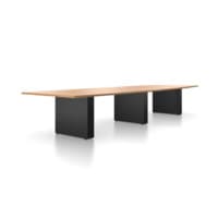 Boat-Shaped Conference Table
